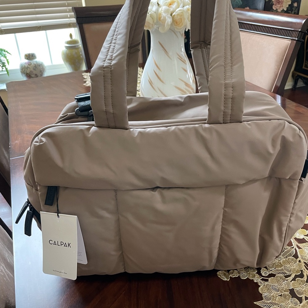 Calpak Luka Chocolate Duffel Bag